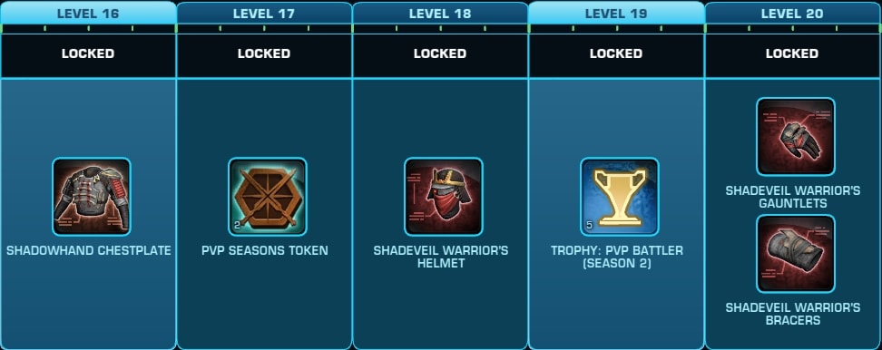 SWTOR PvP Season 2 Rewards Track - Page 4