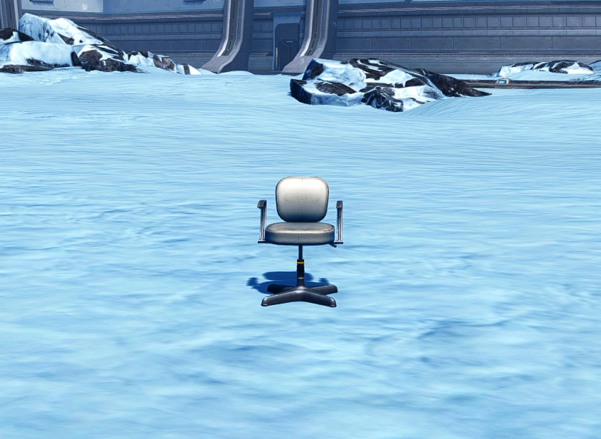 SWTOR Security Chief Desk Chair (Small, Narrow)