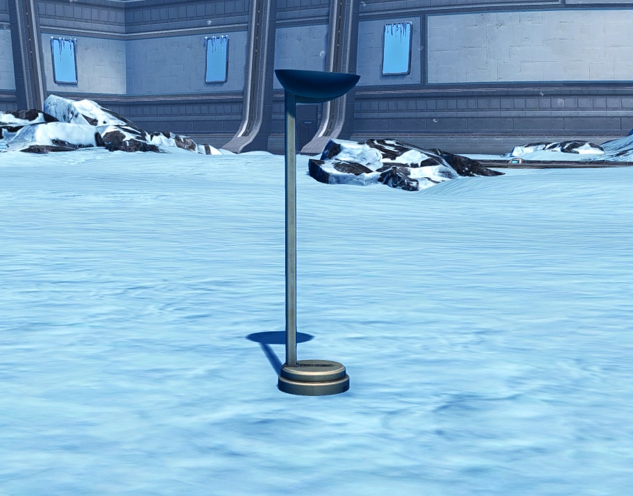 SWTOR Security Office Floor Lamp (Small, Narrow)