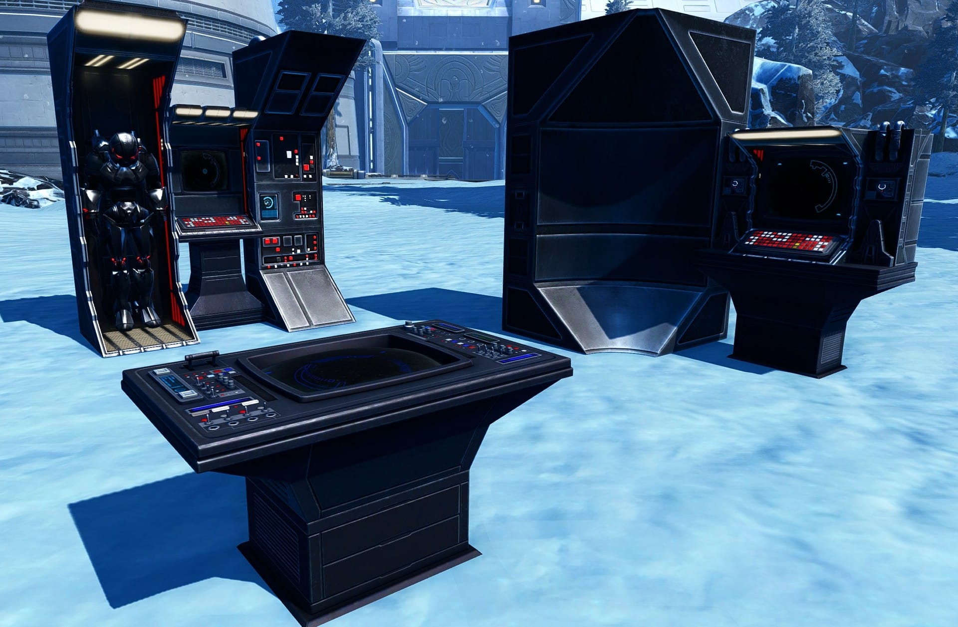 SWTOR Imperial Console Decoration Bundle
