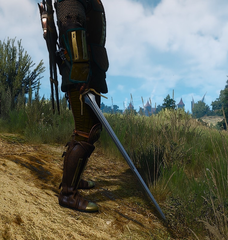 Witcher 3 Superior Griffin set visual overview - Silver Sword