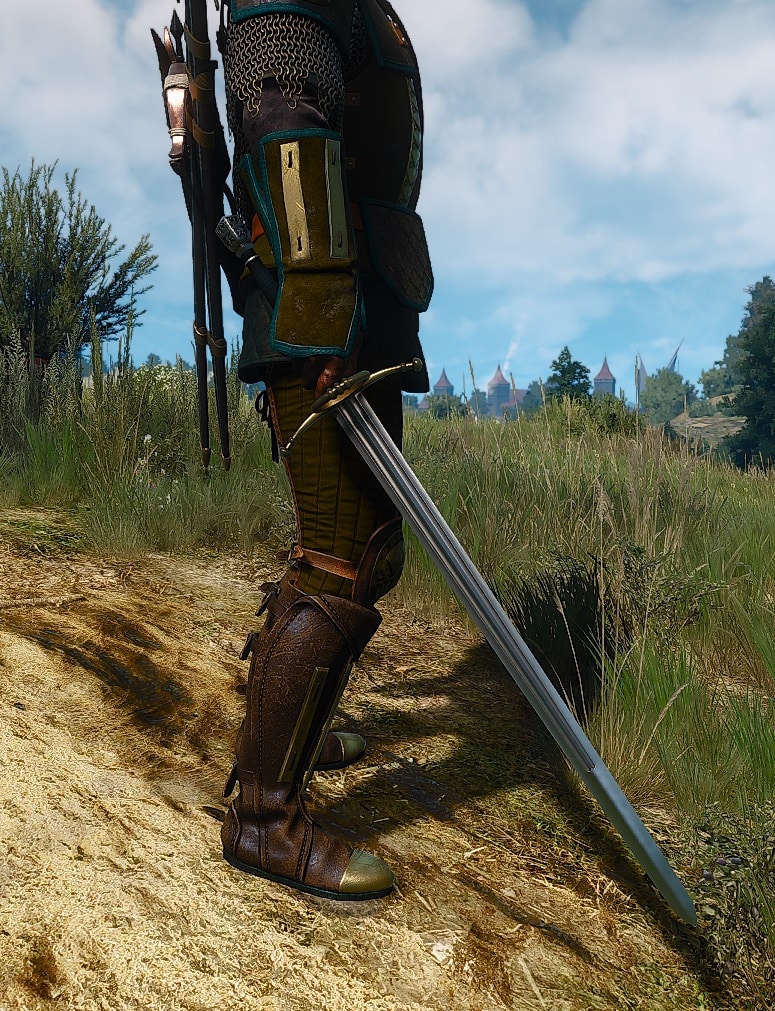 Witcher 3 Superior Griffin set visual overview - Steel Sword