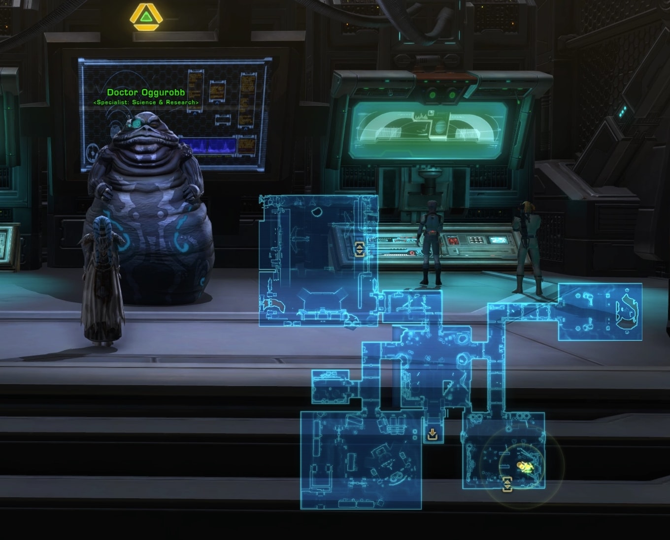 Talk to Dr. Oggurobb - completing the mission