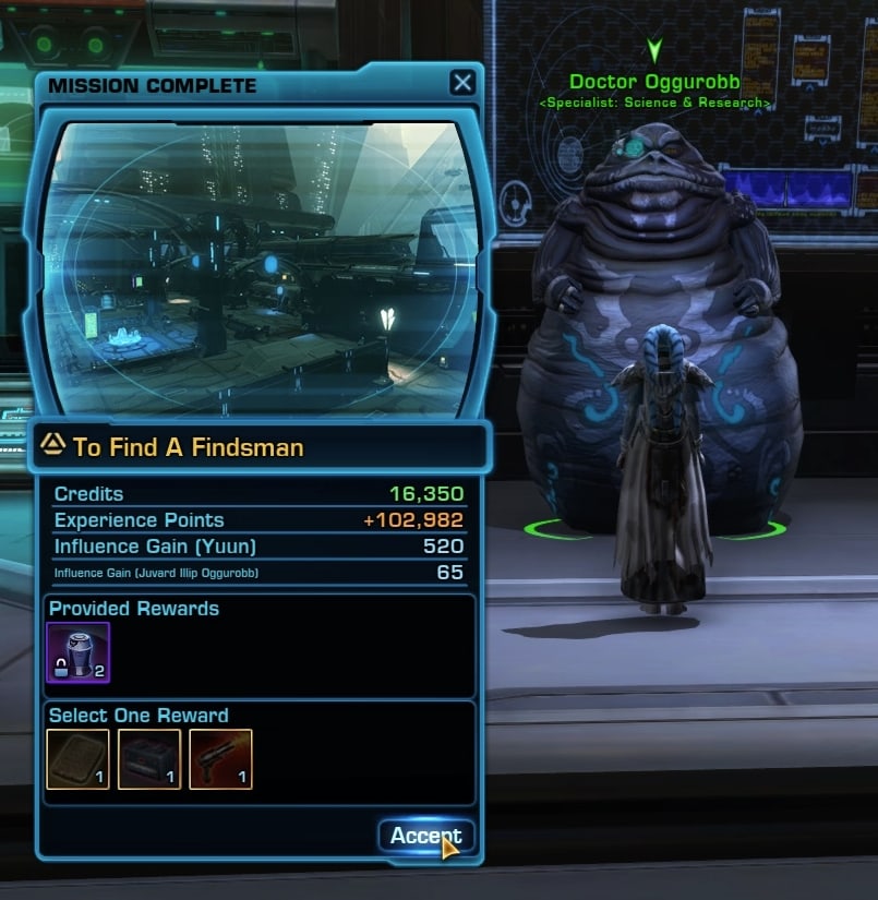 To Find a Findsman Rewards