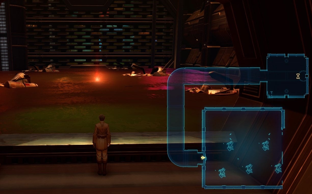 Nar Shaddaa Red Mastery Datacron Location (Republic)