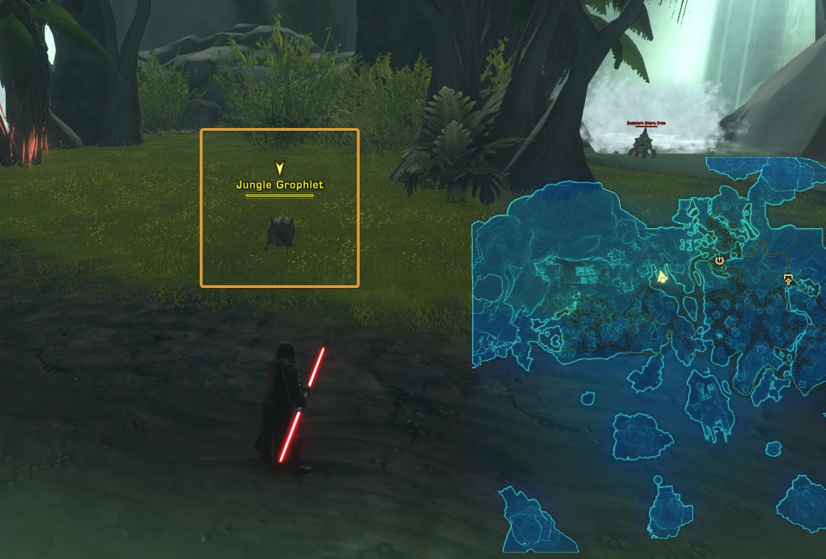 SWTOR Rishi Datacrons Guide - where to find Straught