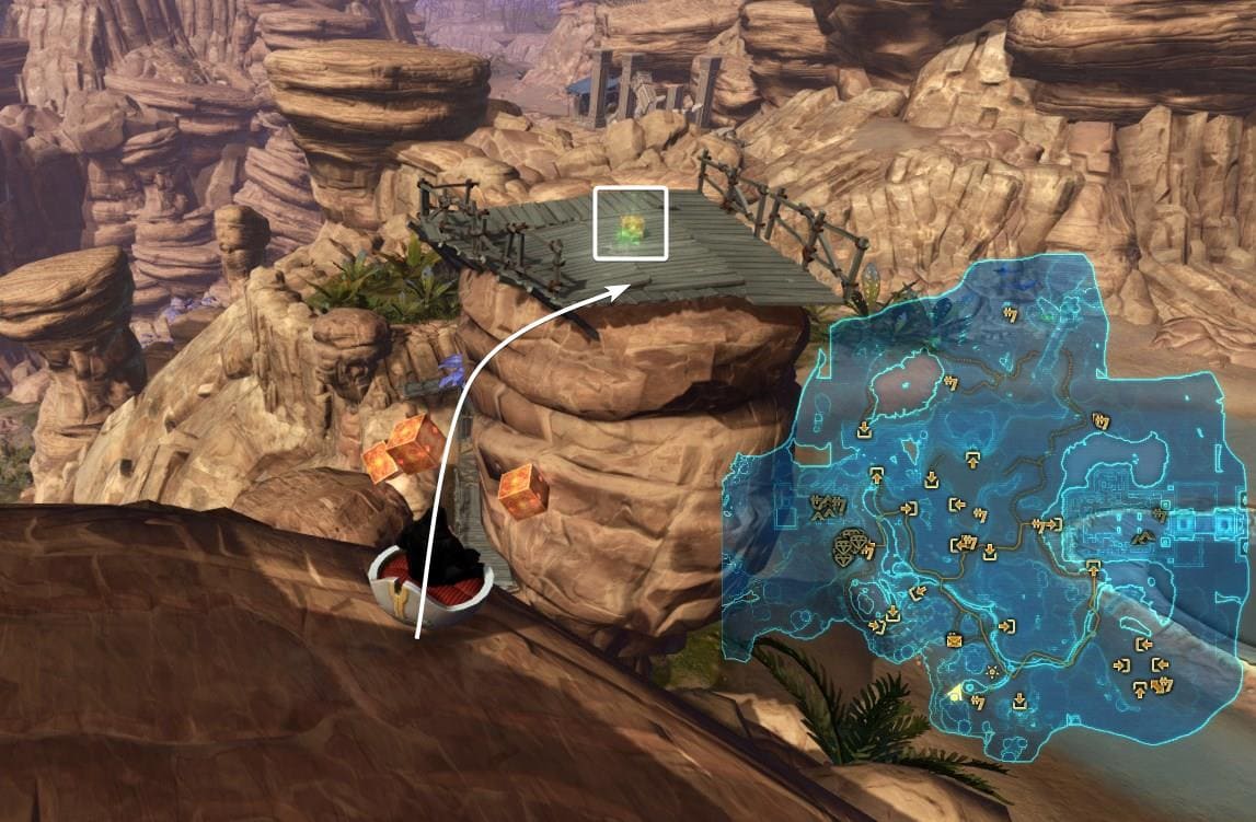 Onderon Yellow Presence Datacron Location