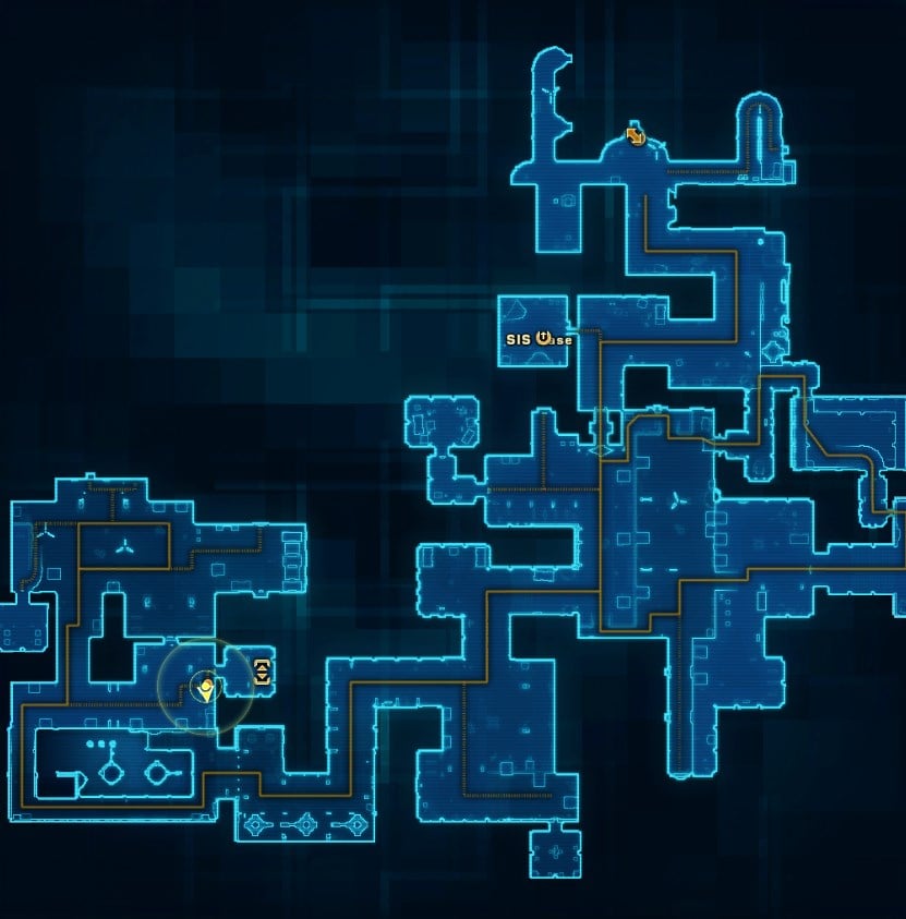 Nar Shaddaa Red Mastery Datacron Starting Location (Republic)
