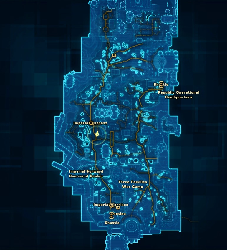 Quesh Endurance Datacron Starting Location