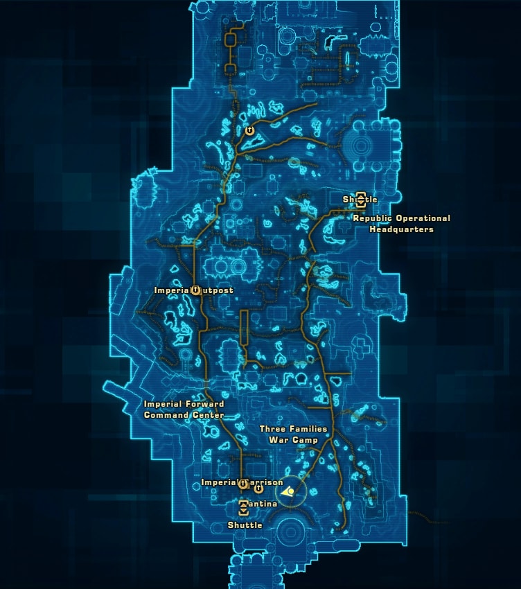 Quesh Red Mastery Datacron Starting Location