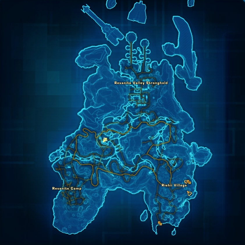 SWTOR Rishi Datacrons Guide - Breck Location