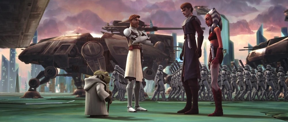 Ahsoka in the Clone Wars