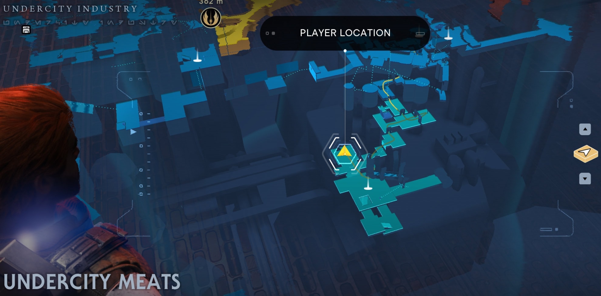 Coruscant - Undercity Meats Stim Upgrade Map
