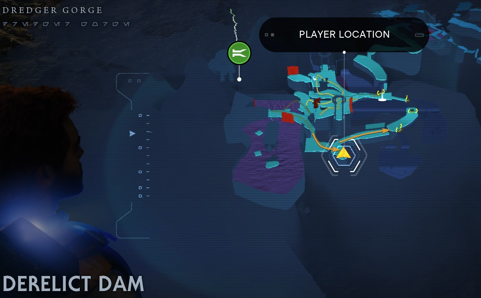 Derelict Dam Map