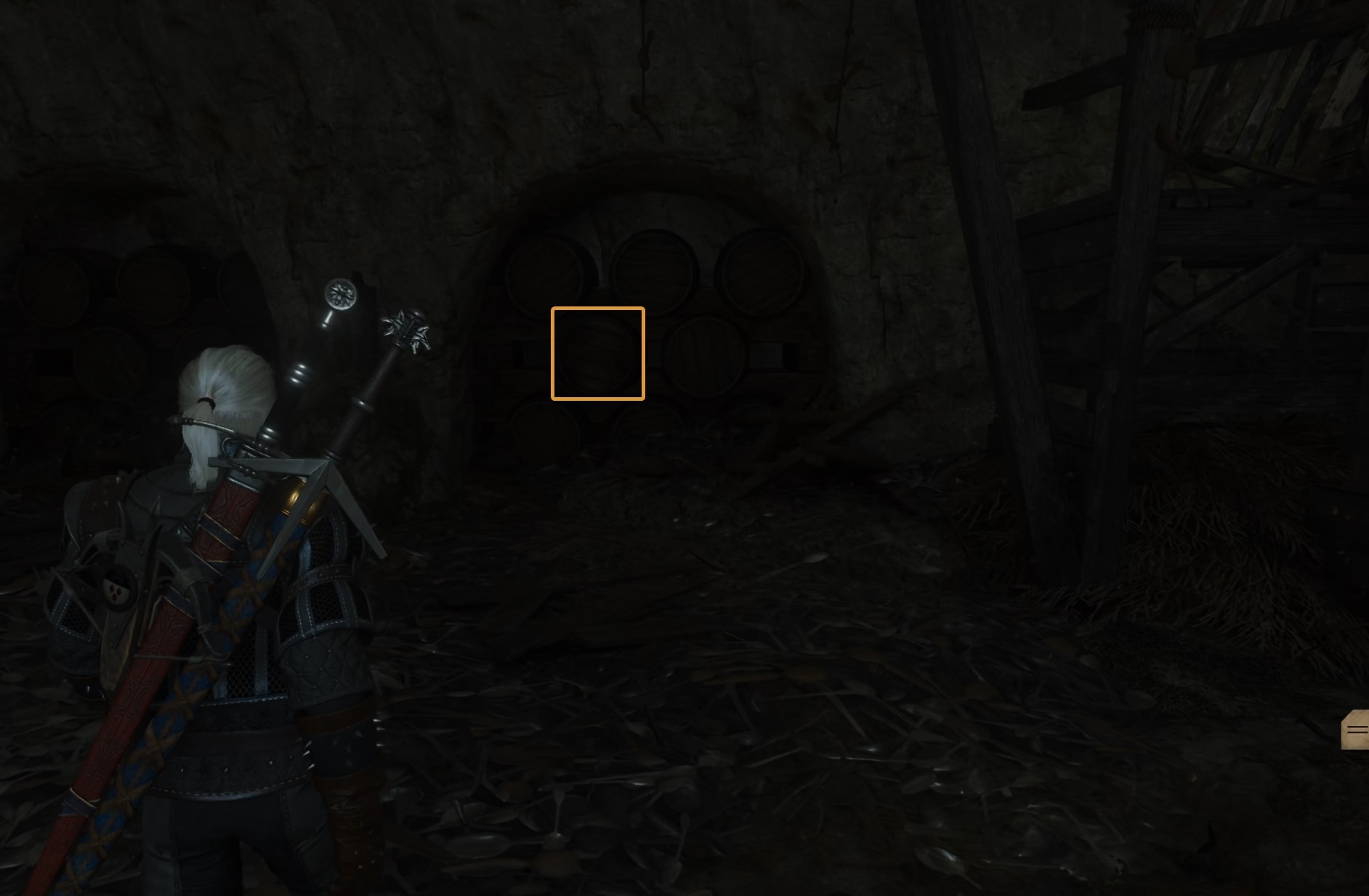 Find the barrel Marlene told you about