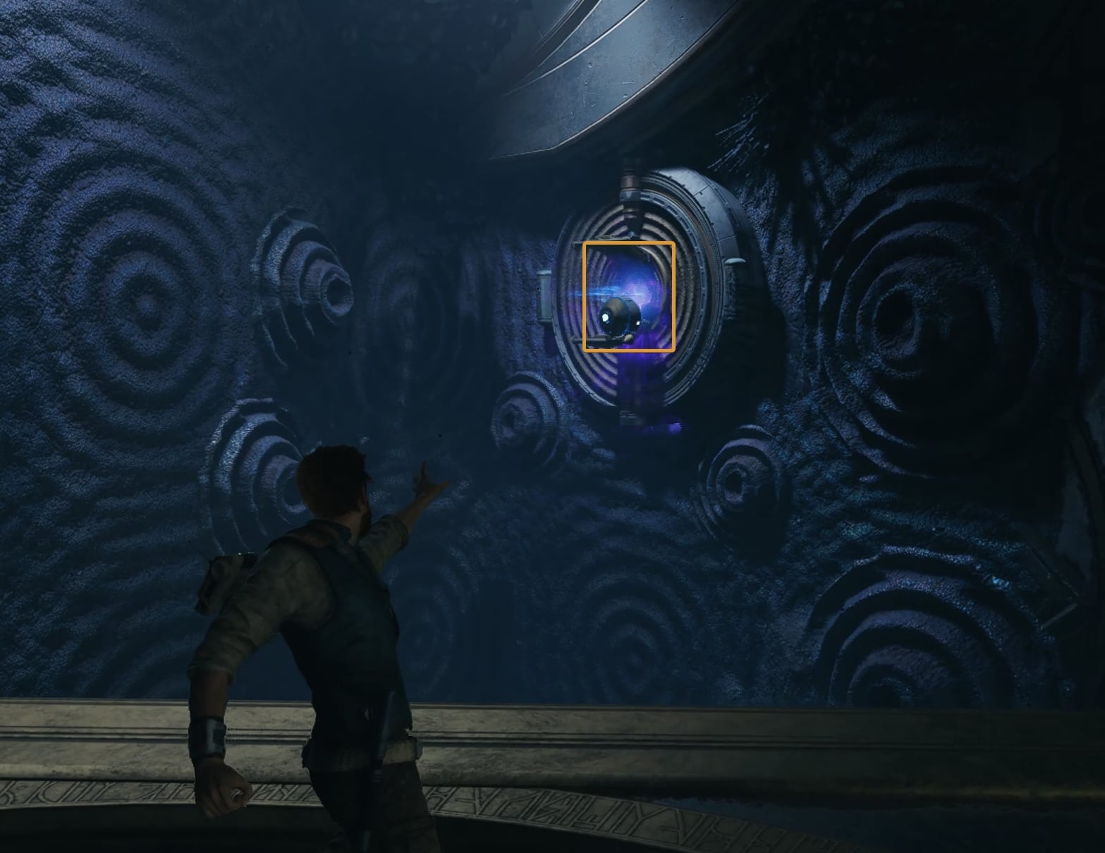 Jedi Survivor Chamber of Duality - Force Pull the Energy Sphere
