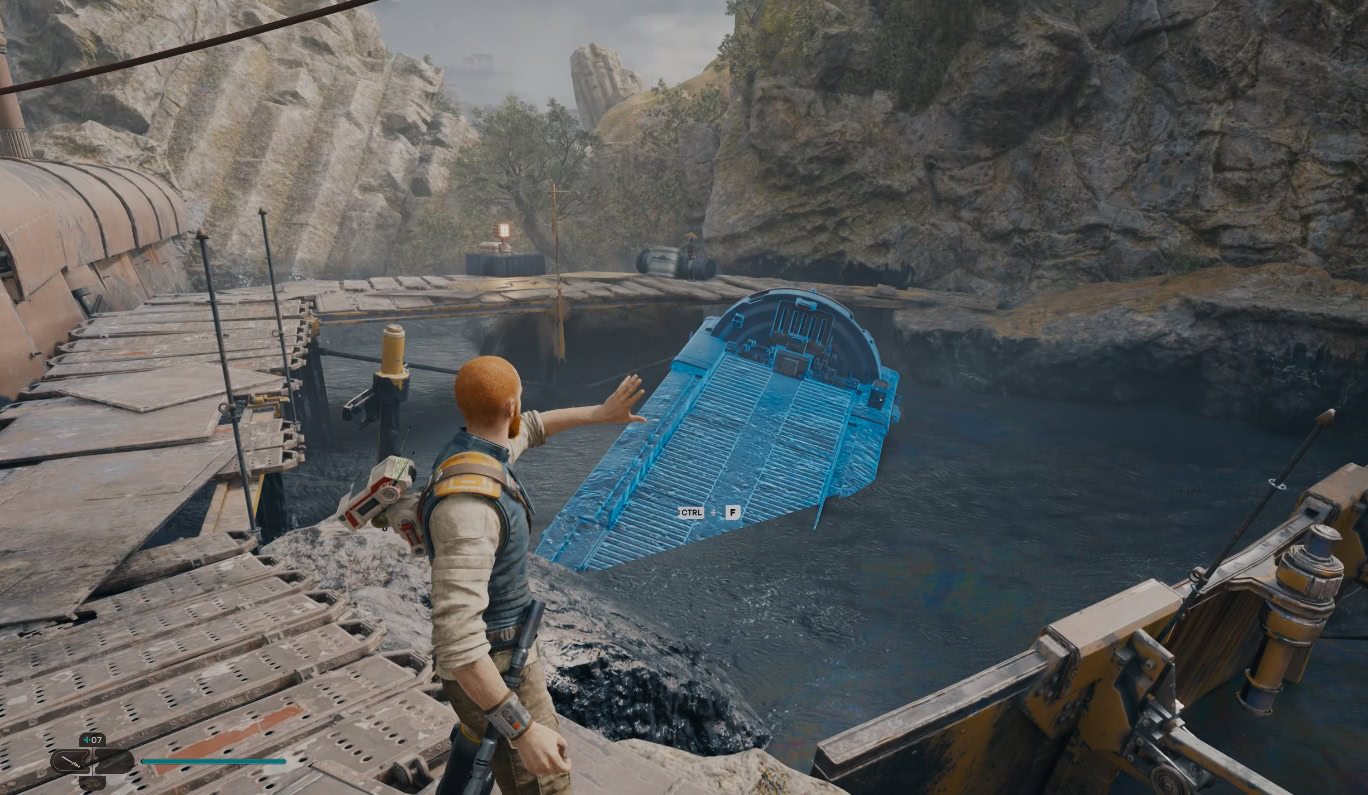 Gorge Crash Site Pit Droid Skilff Force Essense Location