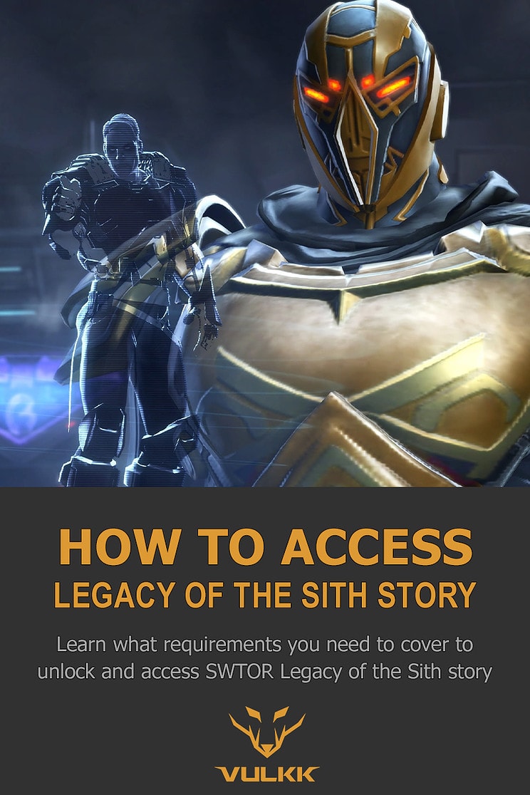 How to Unlock and Start SWTOR Legacy of the Sith Story