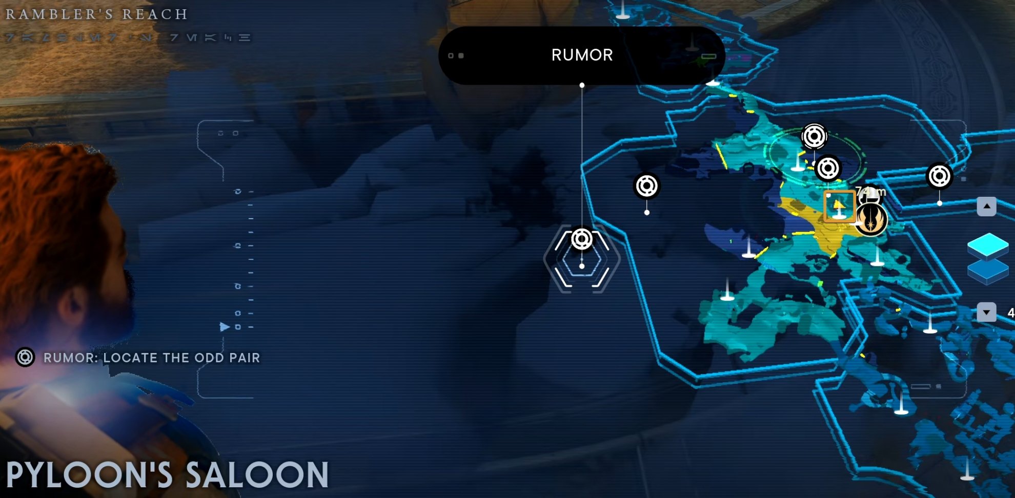 How to discover the Rumor Locate the Odd Pair map