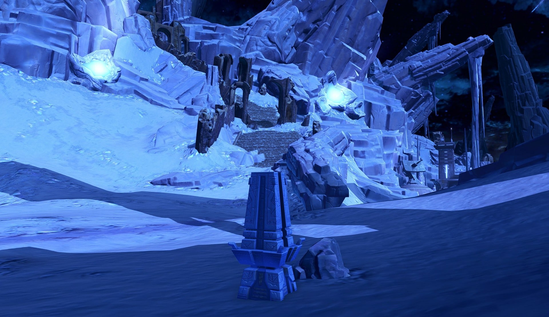 SWTOR Amity Force Well Location 3: Ilum Empire (The Cold Moon's Tidings Mission)