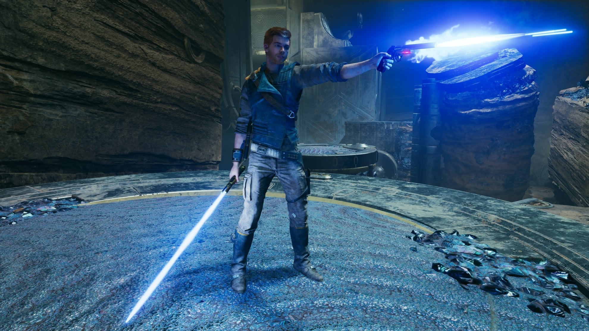 Blaster Stance in Star Wars Jedi Survivor