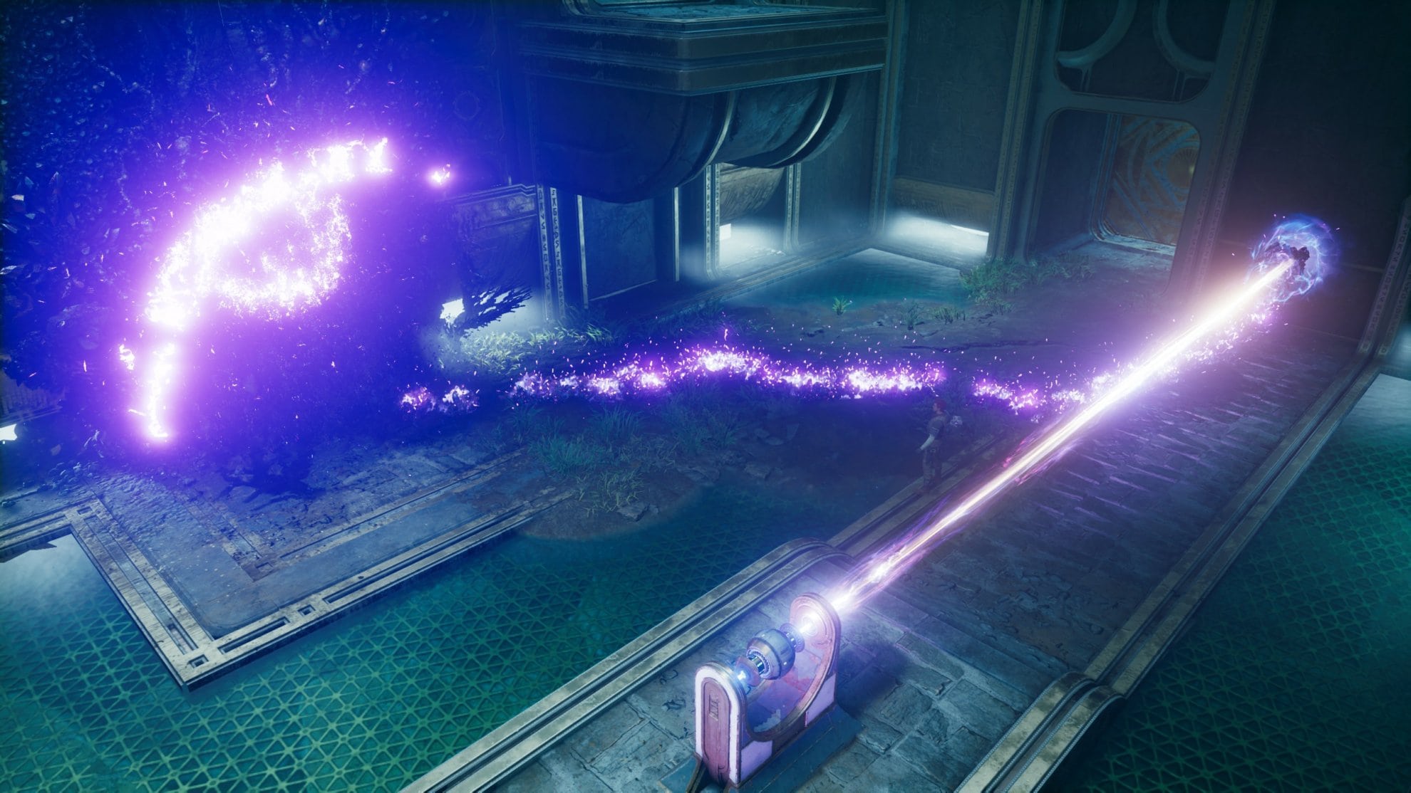 Place Koboh Grinder to unlock the corridor