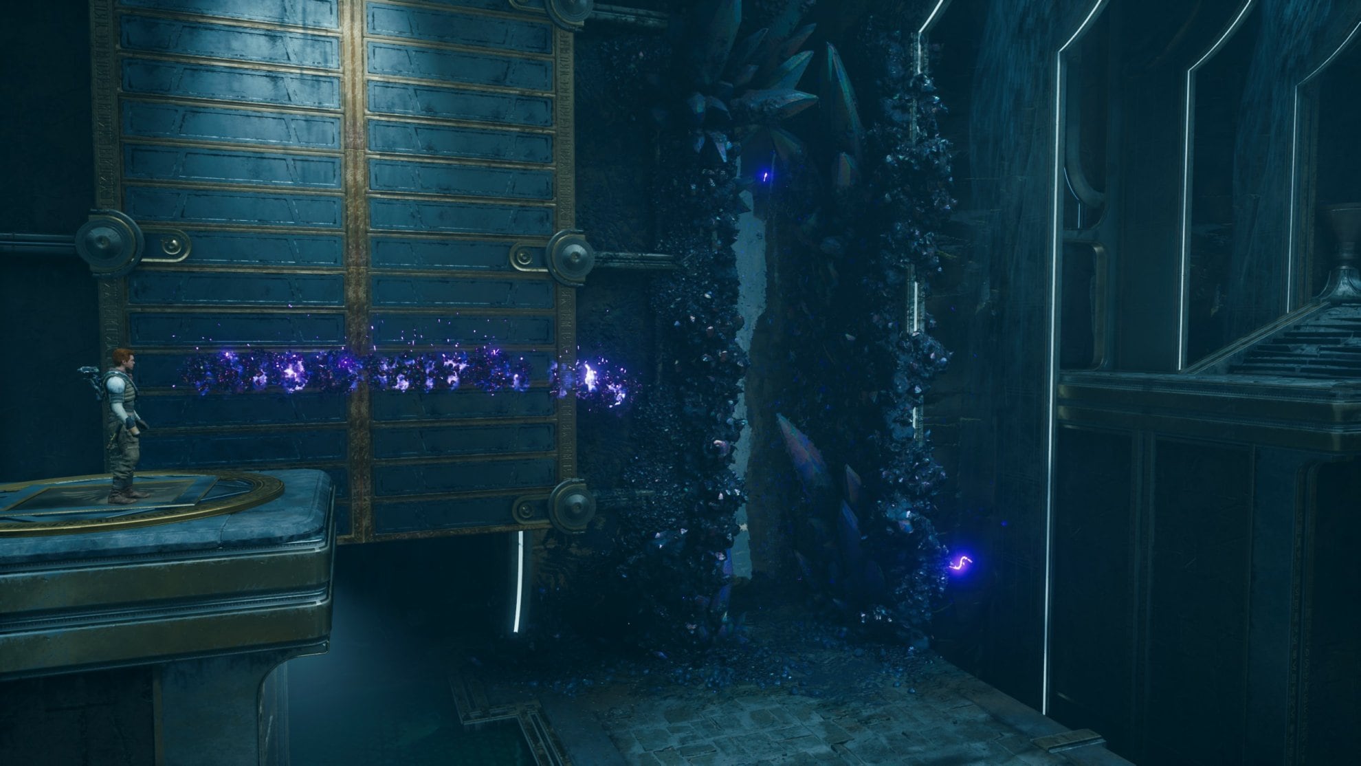 Reveal the entrance on the other side