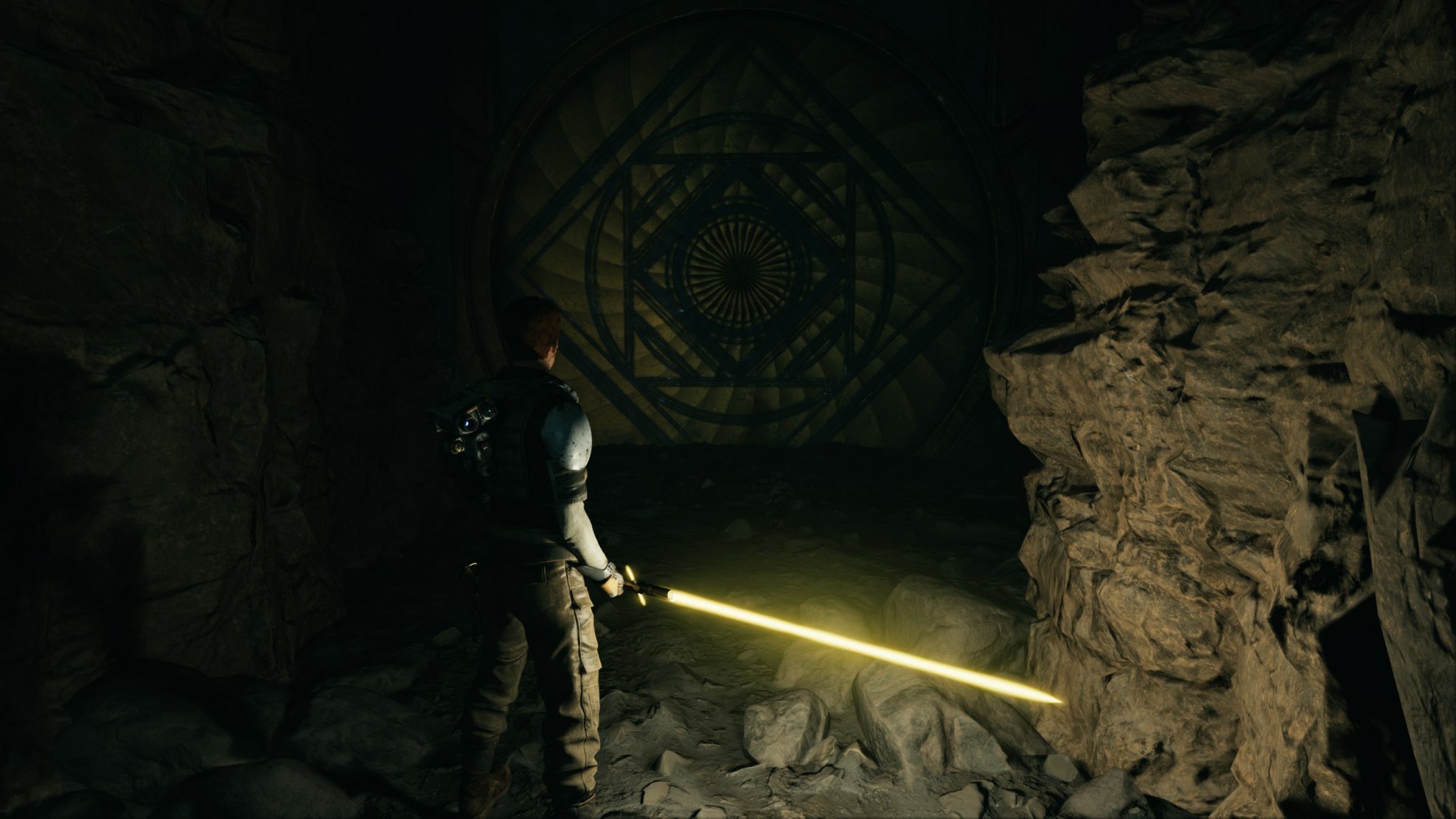 Chamber of Detachment Entrance behind the waterfall