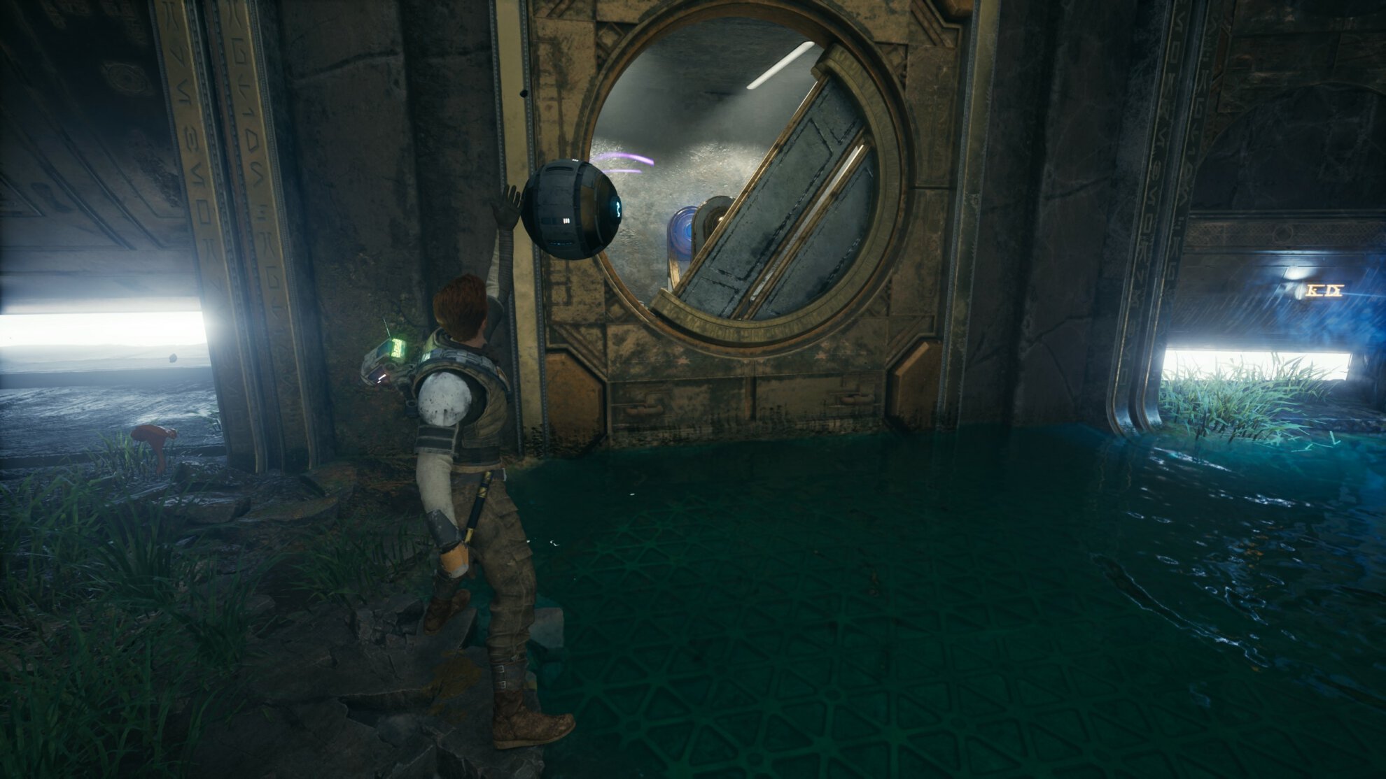 Pull the orb out and put it on the amplifier