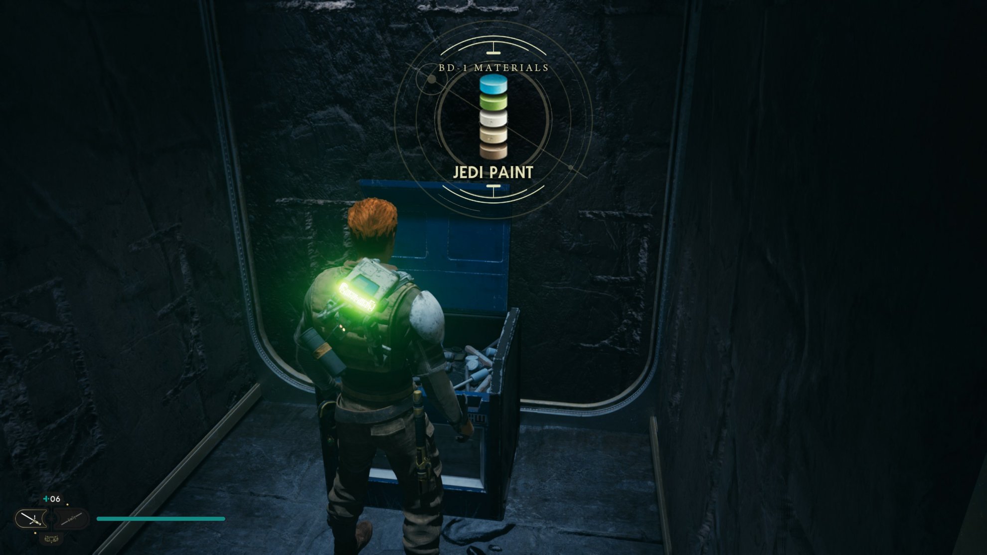 Collectible Chest 1/1: Jedi Paint - chest location