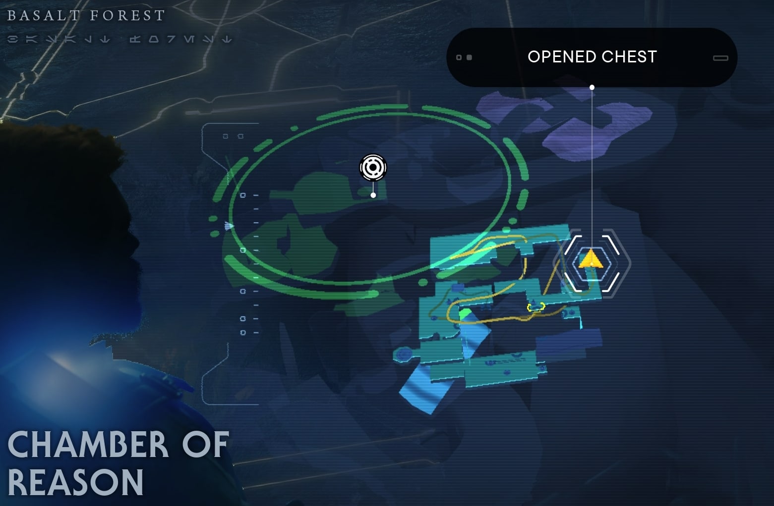 Collectible Chest 1/1: Diligence Emitter map location