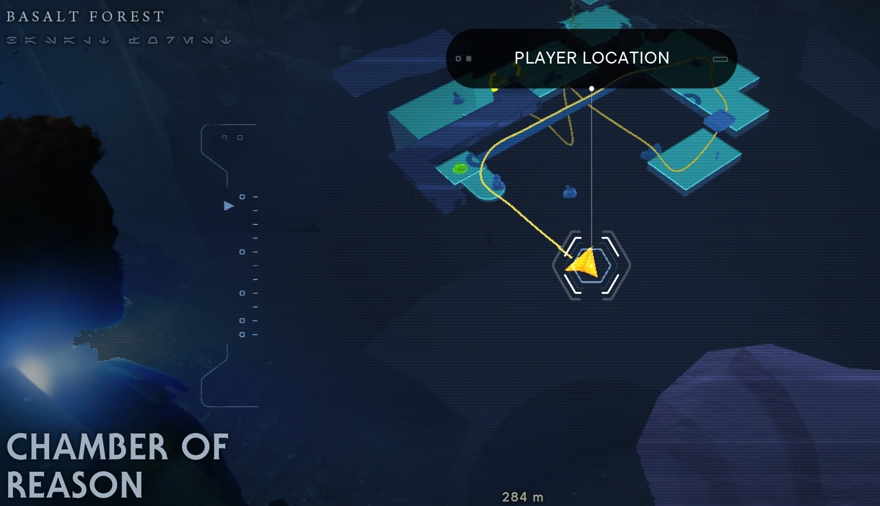 Jedi Survivor Chamber of Reason Collectible Databank 3 Dead End map location