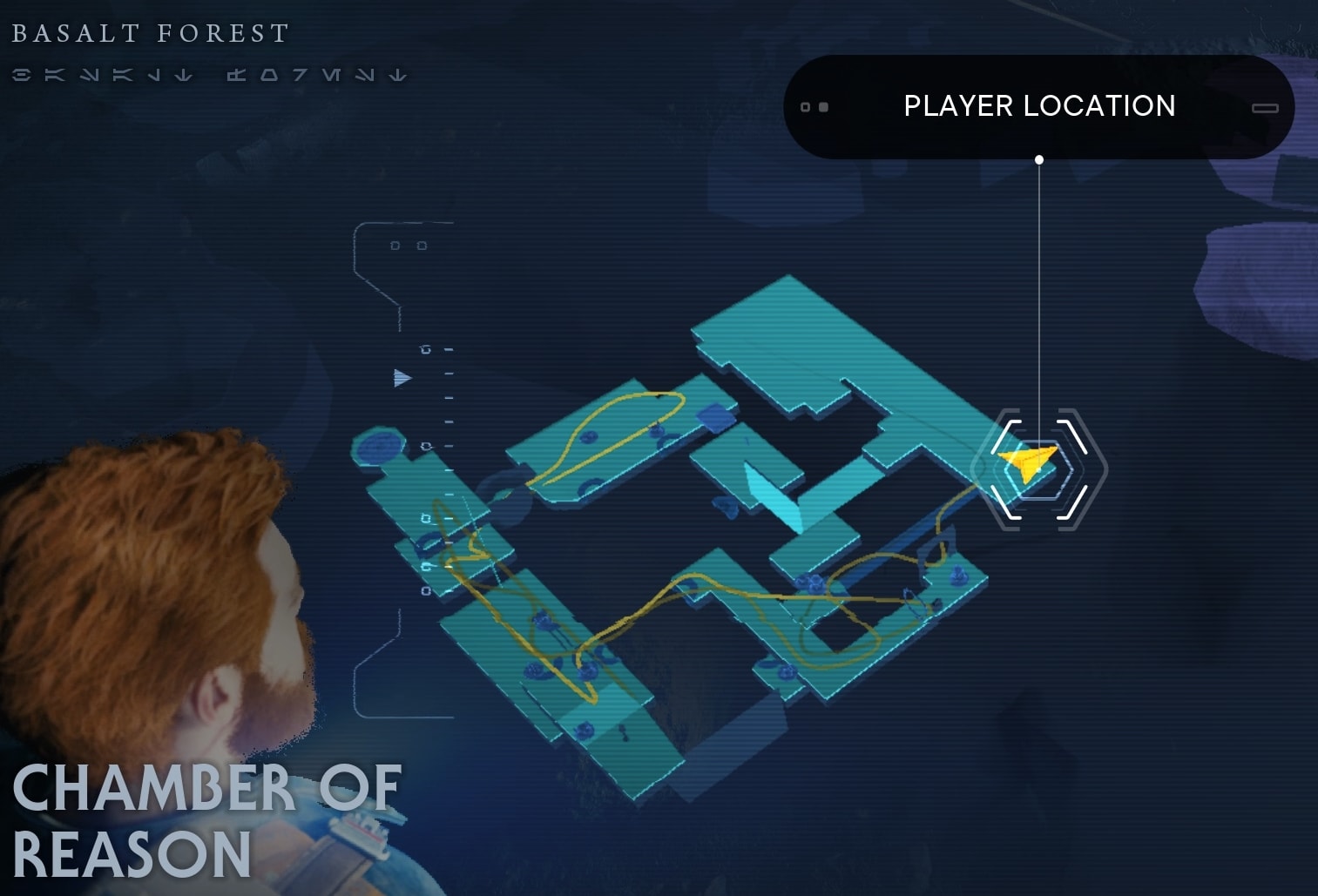 Jedi Survivor Chamber of Reason Collectible Databank 4 In Good Time map location