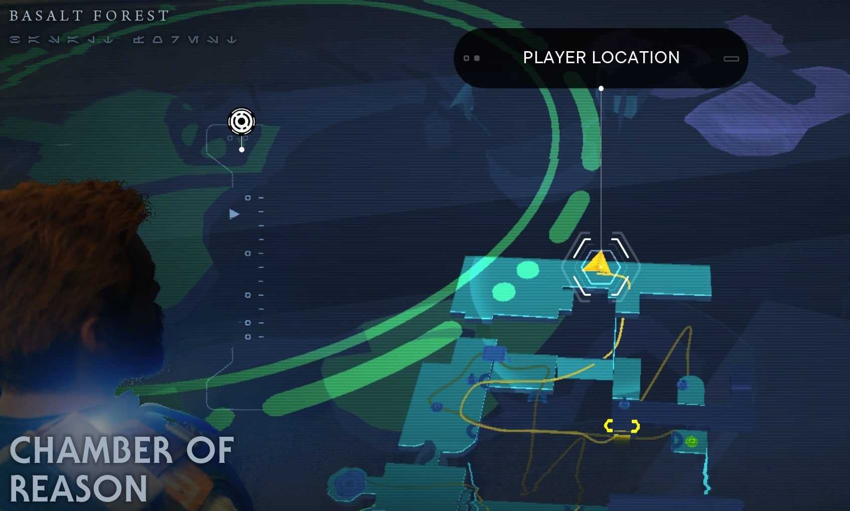 Jedi Survivor Chamber of Reason Collectible Databank 55 A Secret Meeting map location image