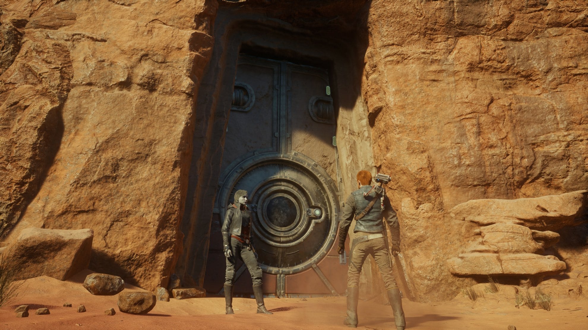 Jedi Survivor Jedha Guide: How to find Cere - opening the giant metal door