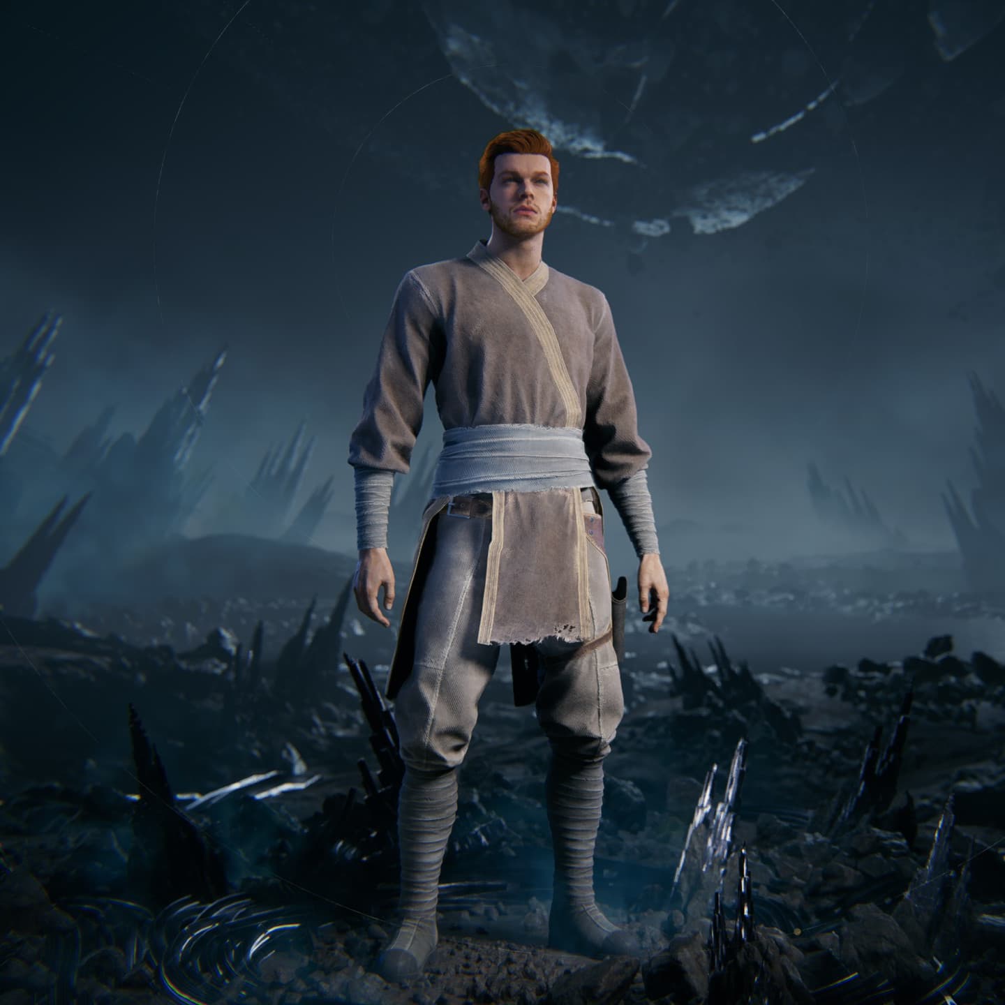 The Jedi Outfit in Jedi Survivor - Front Overview