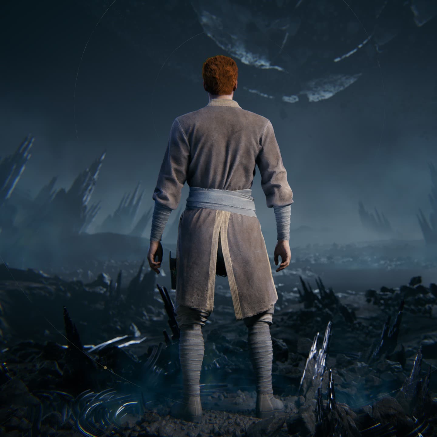 The Jedi Outfit in Jedi Survivor - Back Overview