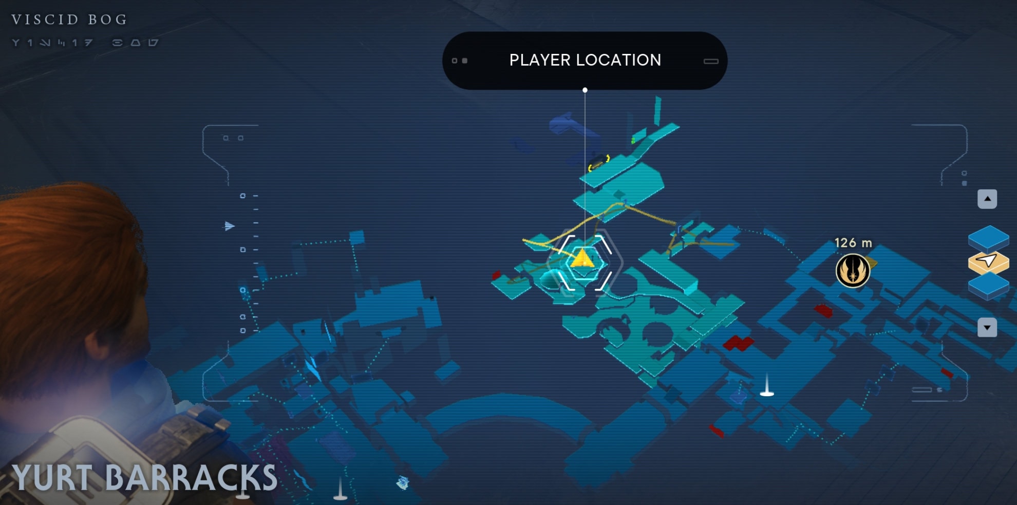 Yurt Barracks Essence Location map