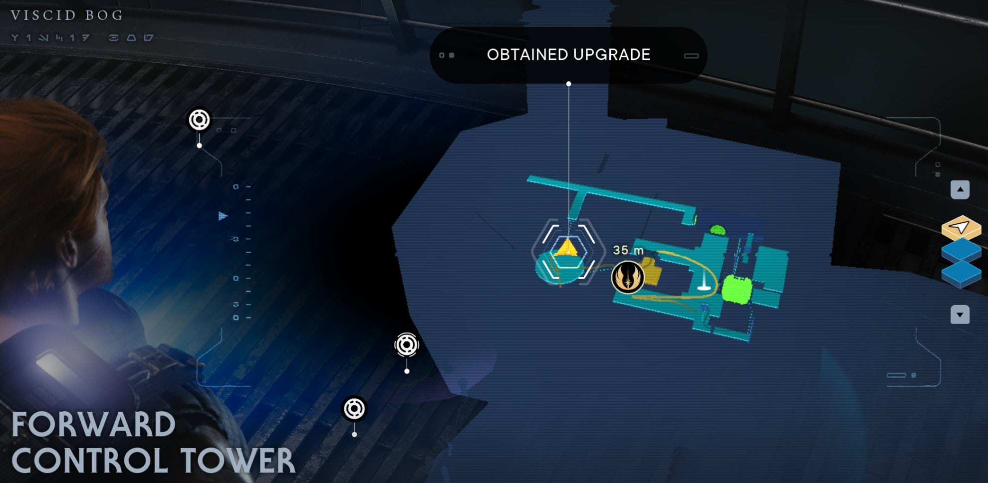 Forward Control Tower Essence Location map