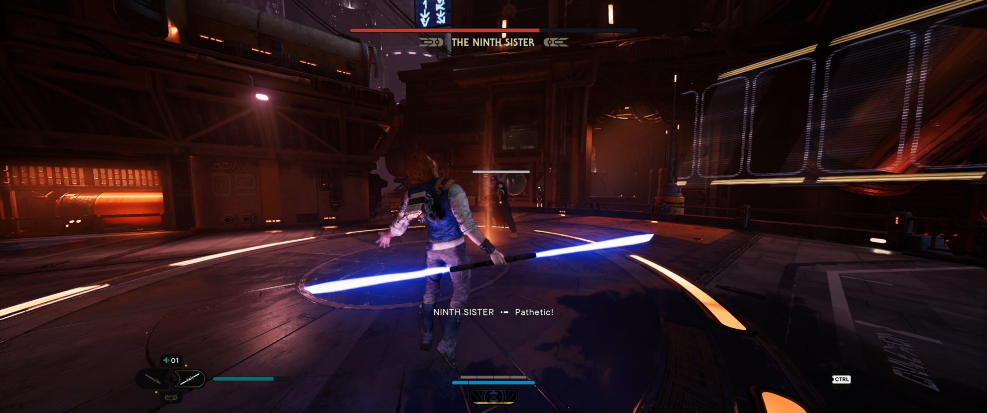 How to Defeat Ninth Sister Boss in Jedi Survivor - force pull