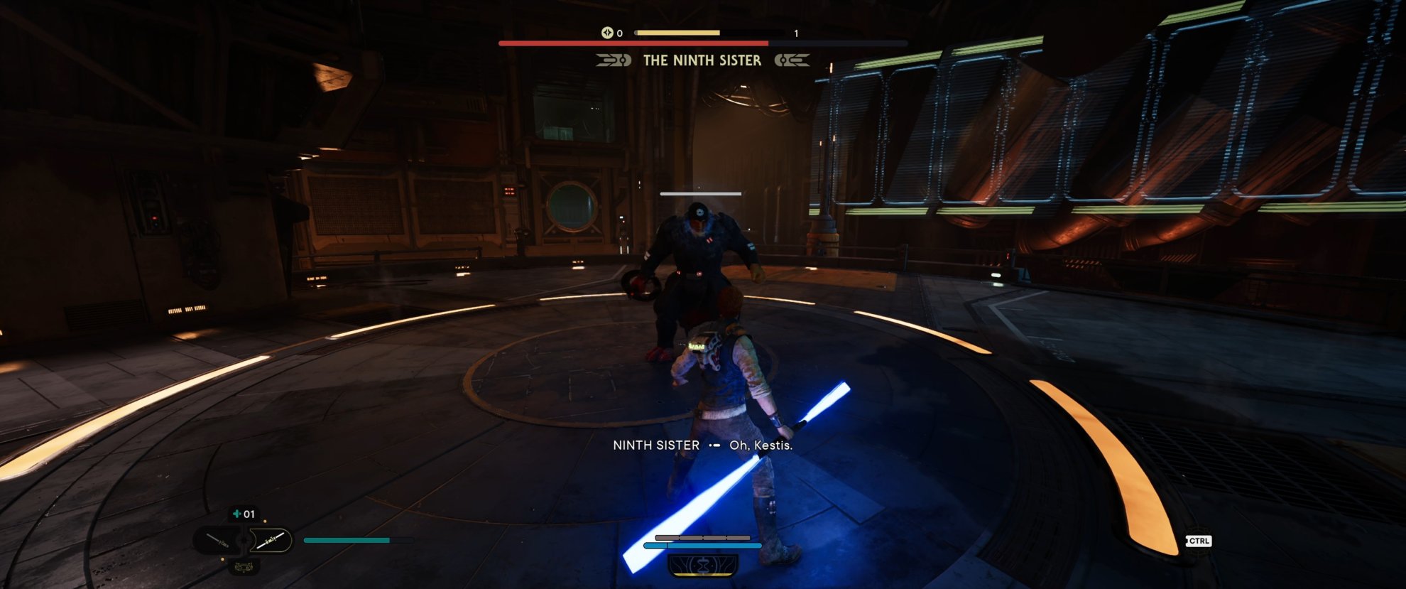 How to Defeat Ninth Sister Boss in Jedi Survivor - mind reading