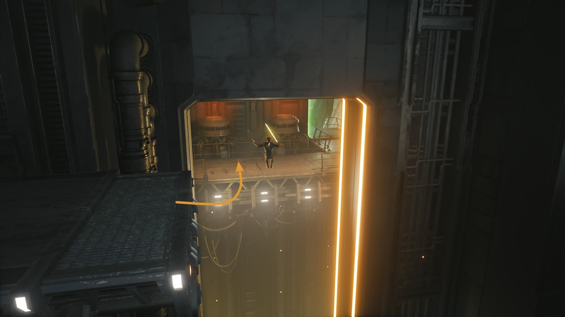 Find a way to the Turbolift