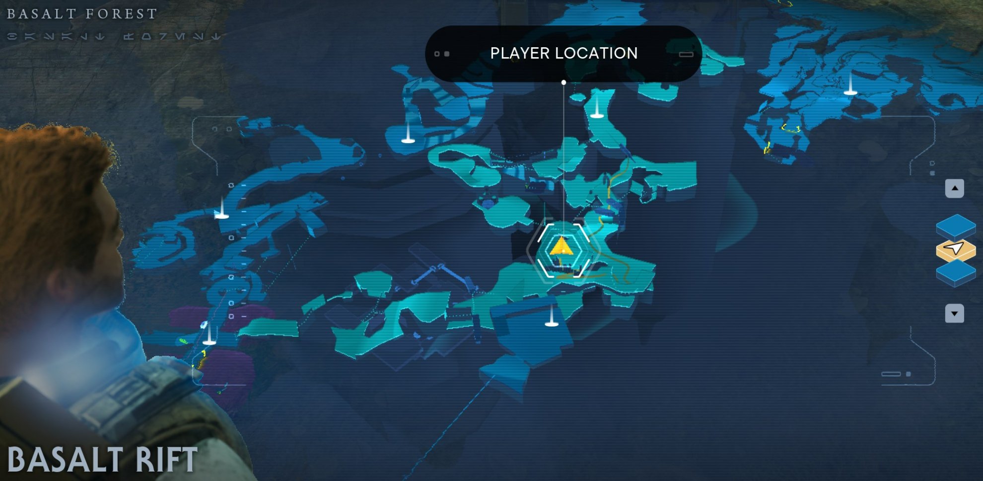 Koboh: Basalt Rift Stim Upgrade Map