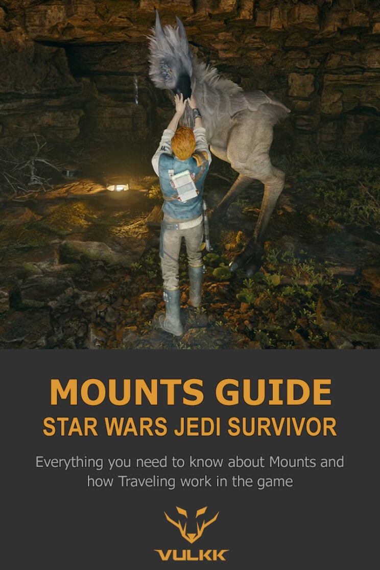 Mounts and Traveling in Jedi Survivor Everything you should know