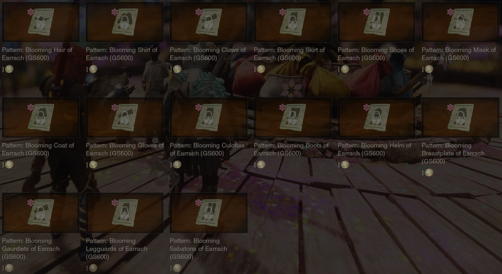 What Items are in the Herald Tier Event Shop