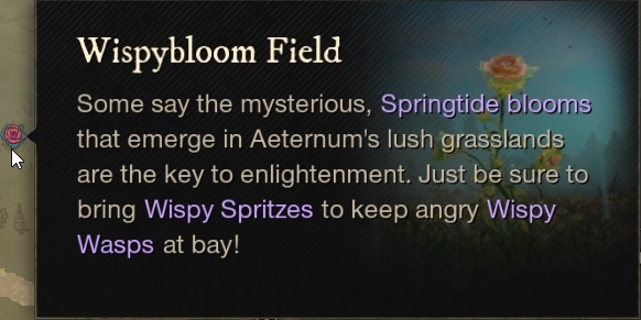 New World Springtide Bloom Event Guide - how to complete wispybloom fields