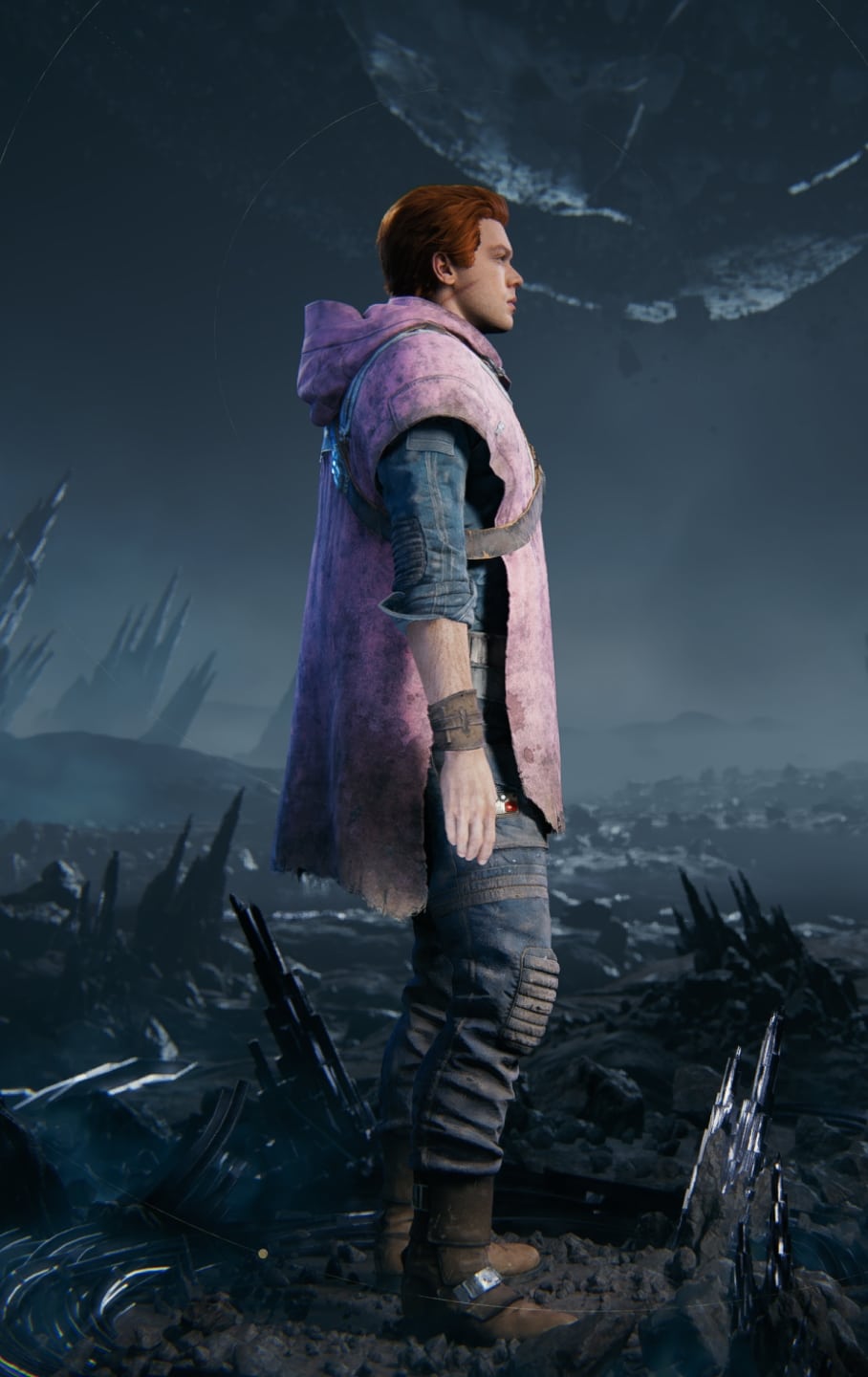 Poncho Outfit in Jedi Survivor - Right View
