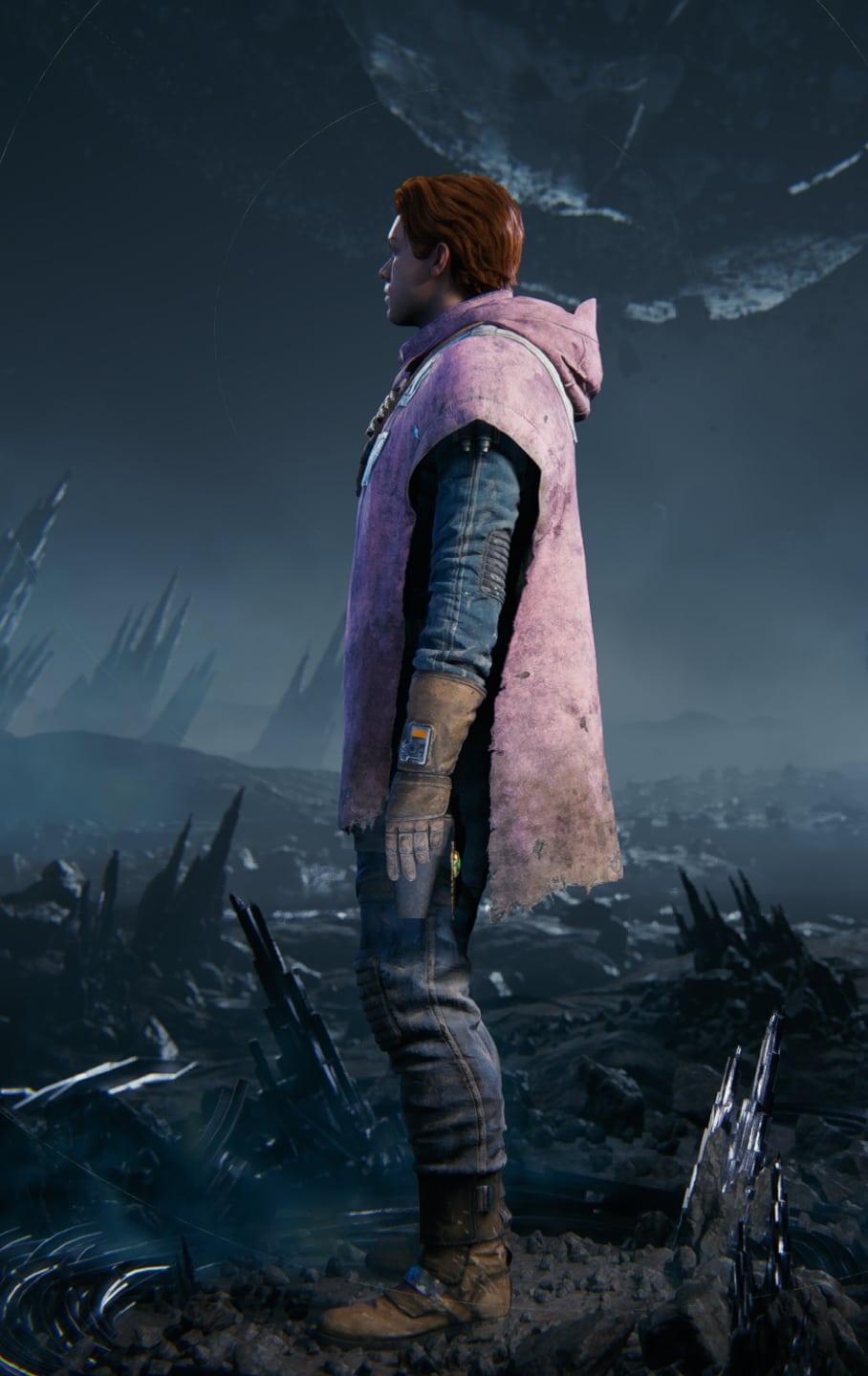 Poncho Outfit in Jedi Survivor - Left View