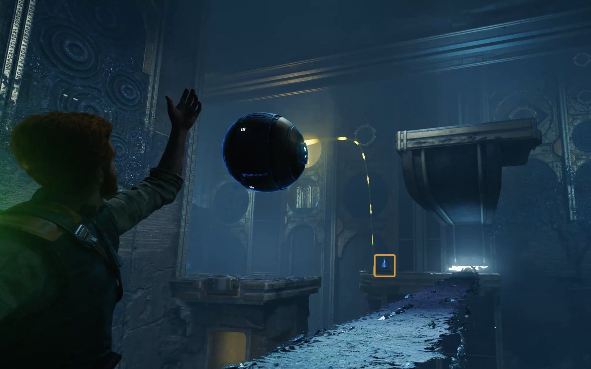Put Orb 1 in Amplifier 3 on the upper level