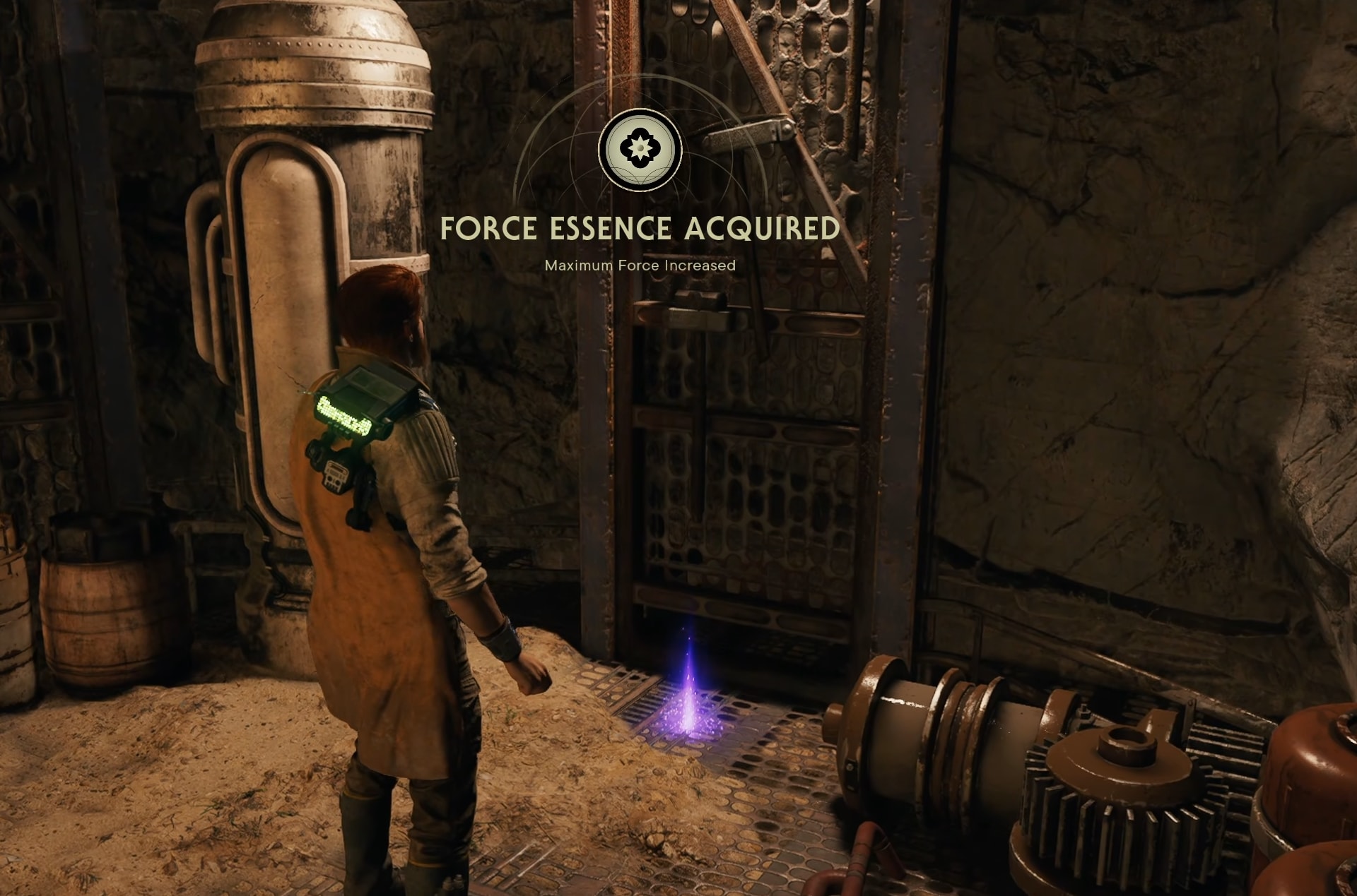 Roller Mine Factory Force Essence Acquired